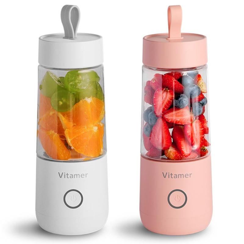 Bärbar Mixer Juicer med USB-uppladdningsbar